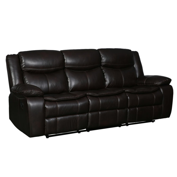Red Barrel Studio® Apollonie 86'' Pillow Top Arm Reclining Sofa